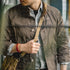 Vintage Stand Collar Oil Waxed Canvas Jacket – Waterproof Classic Hunting Coat